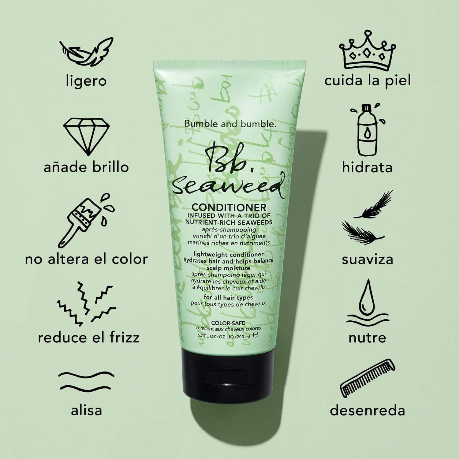 SEAWEED CONDITIONER (ACONDICIONADOR CON EXTRACTOS DE ALGAS MARINAS)